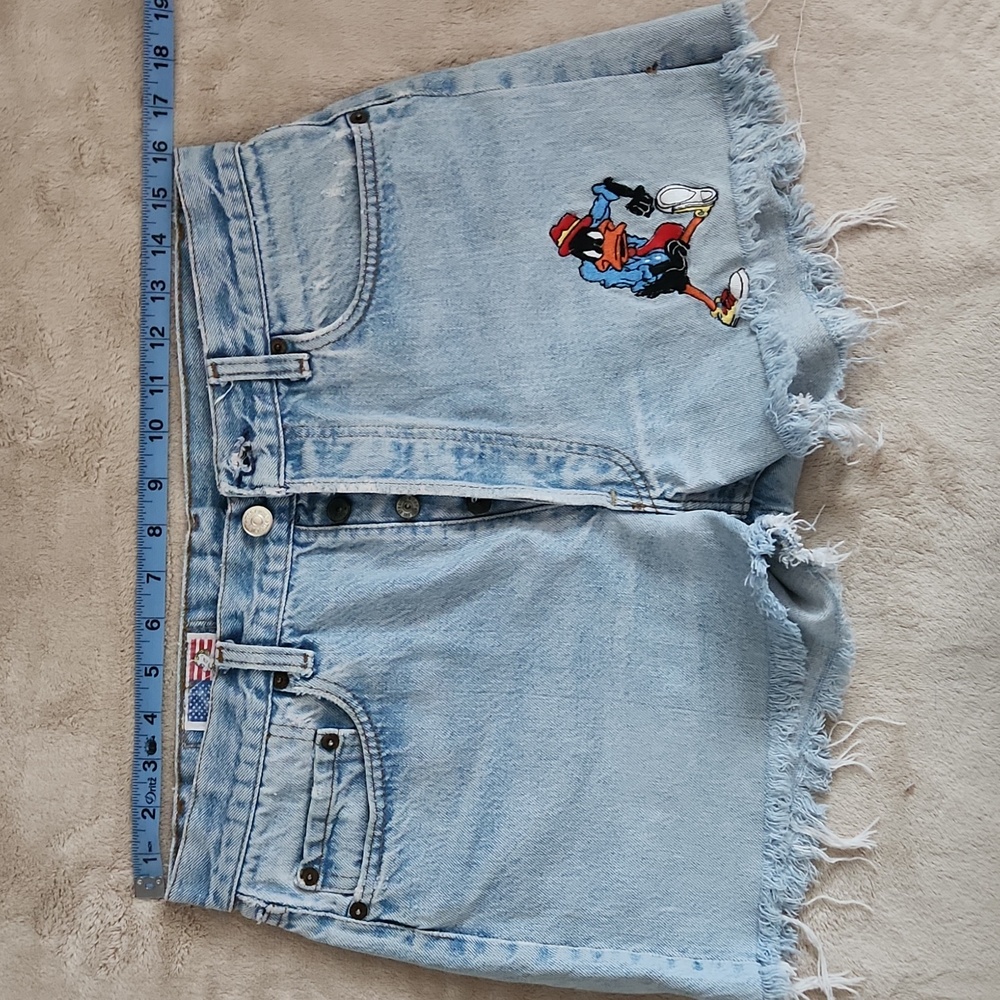 Vintage Button-Fly Jean Cut Offs - Picture 9 of 9
